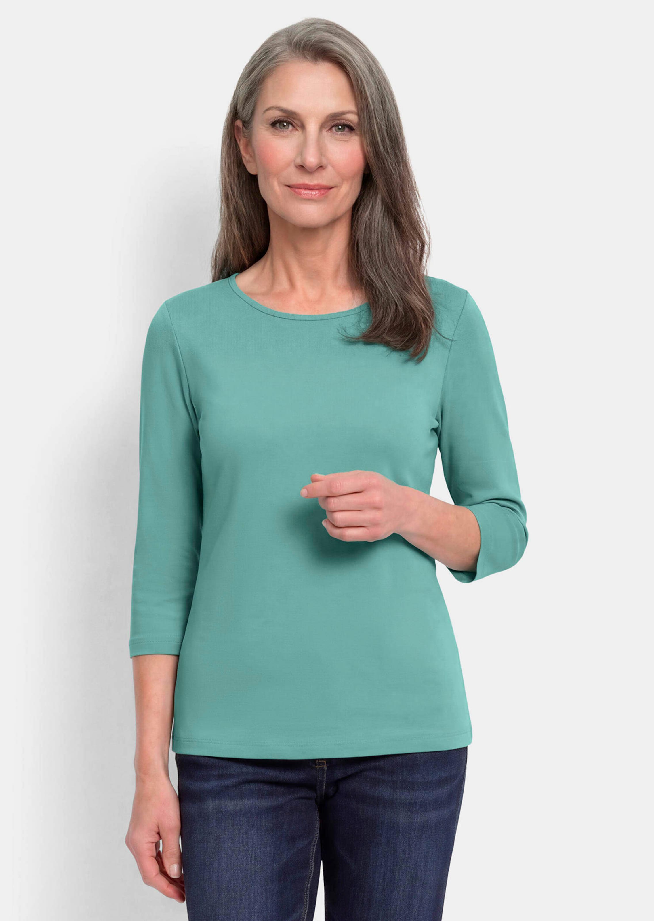 Basic shirt van interlock-jersey