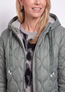 Manteau matelassé avec capuche thumbnail 5