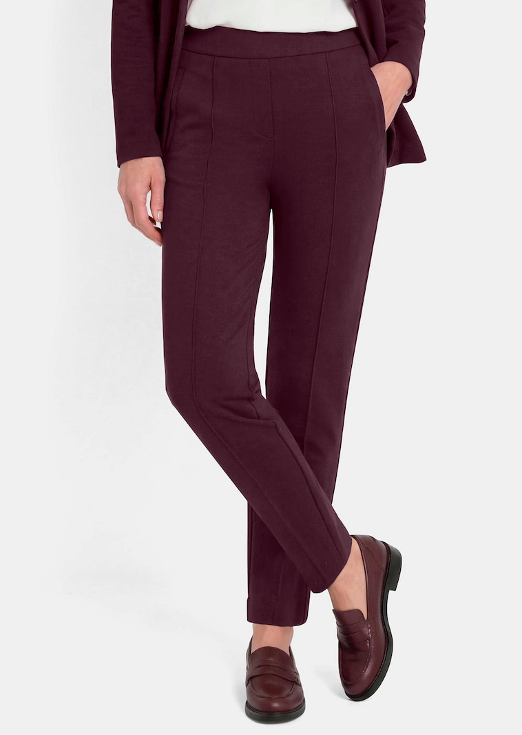 Weite Hose SARA aus Viskose-Jersey