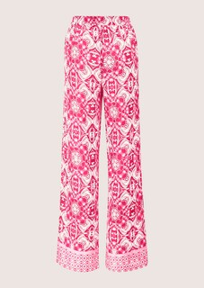 Weite Sommerhose mit Unikat-Print thumbnail 7