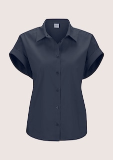 Kurzärmelige Bluse mit Seitenschlitzen thumbnail 7