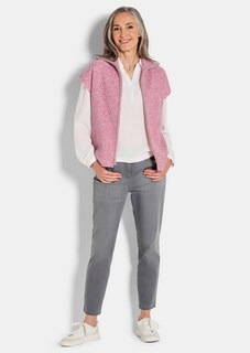 Gilet en tricot avec fermeture zippée thumbnail 2