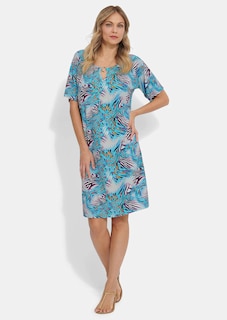 Freizeitkleid mit fantasievollem Animal Print thumbnail 1