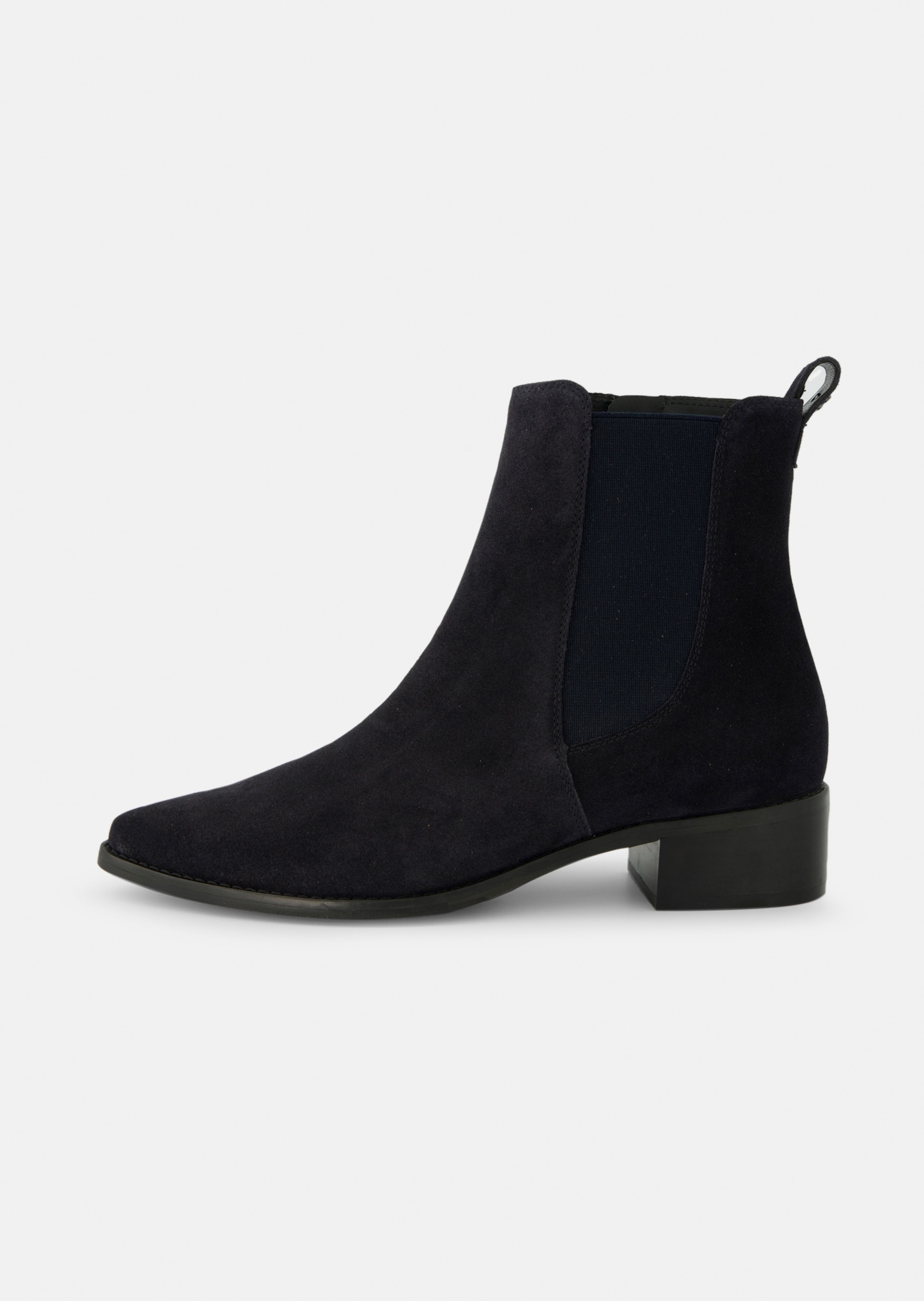 Chelsea-Stiefeletten mit spitzer Kappe