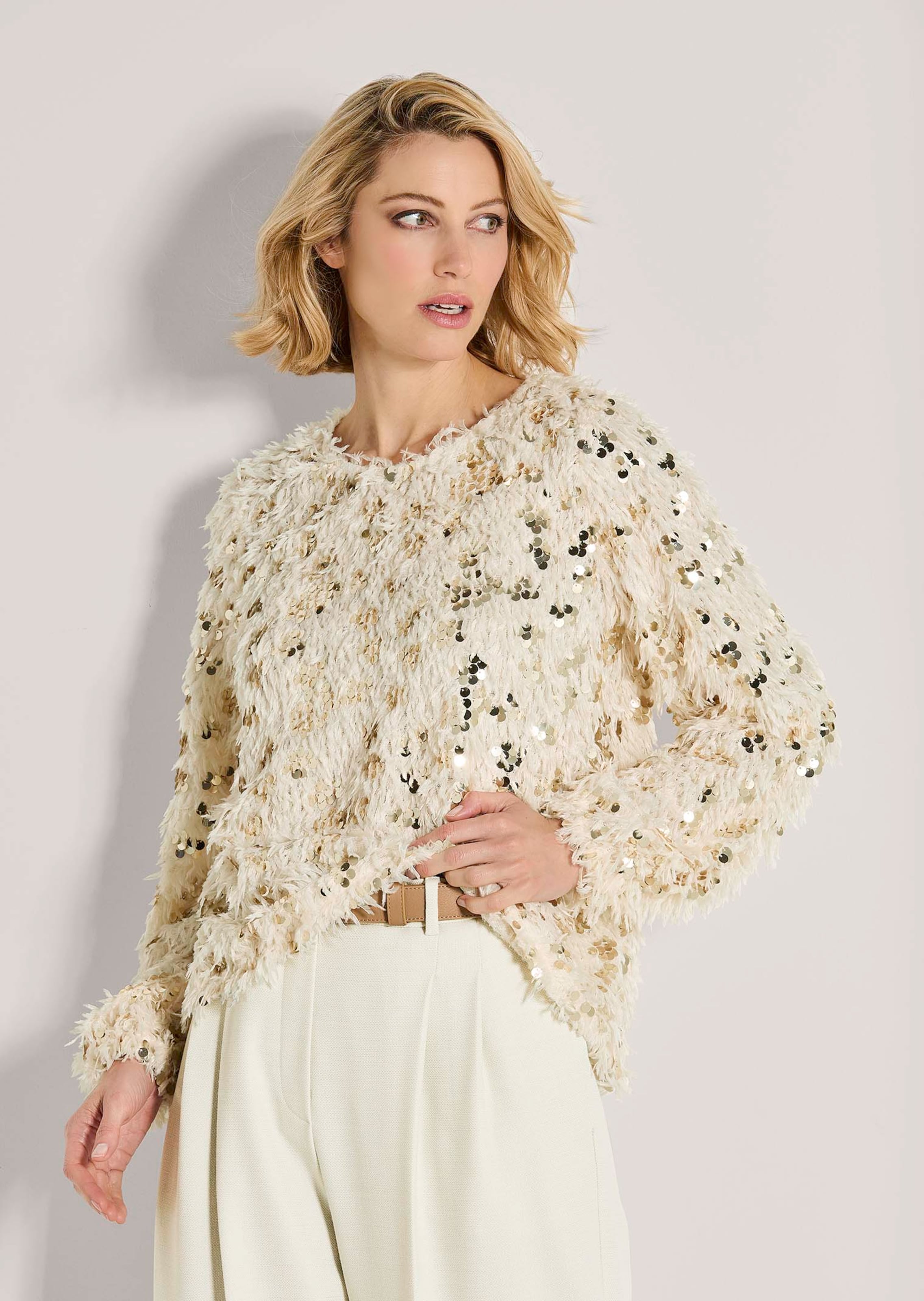Sweatshirt mit Glam-Faktor