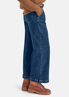 Nachhaltige Wide Leg-Jeans mit Bundfalten thumbnail 5