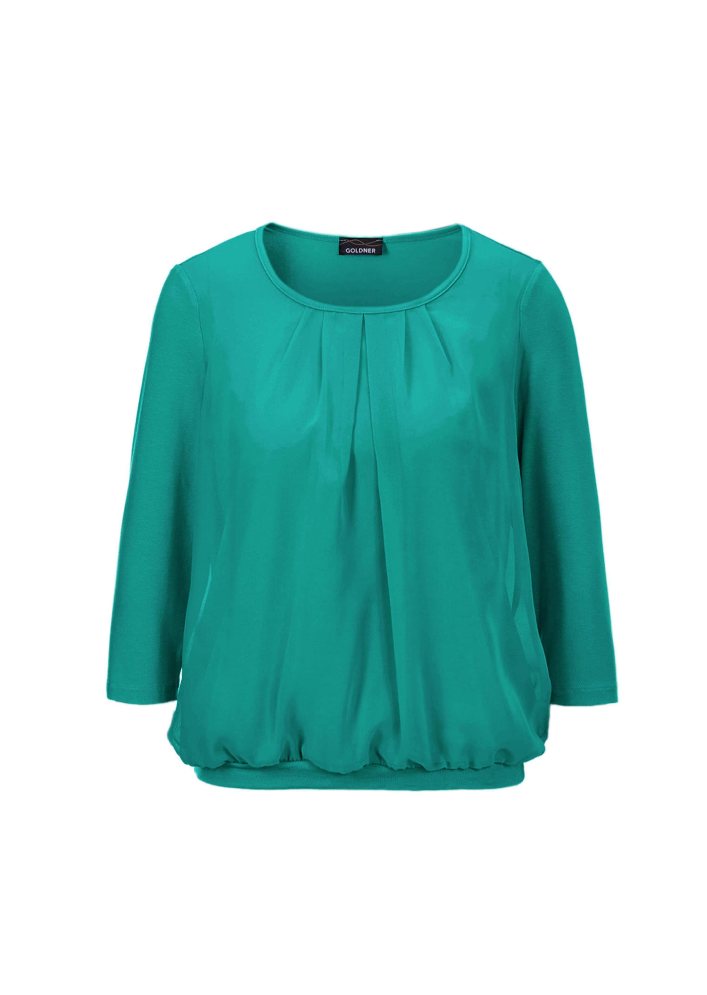 Verzorgd shirt in elegante blouselook