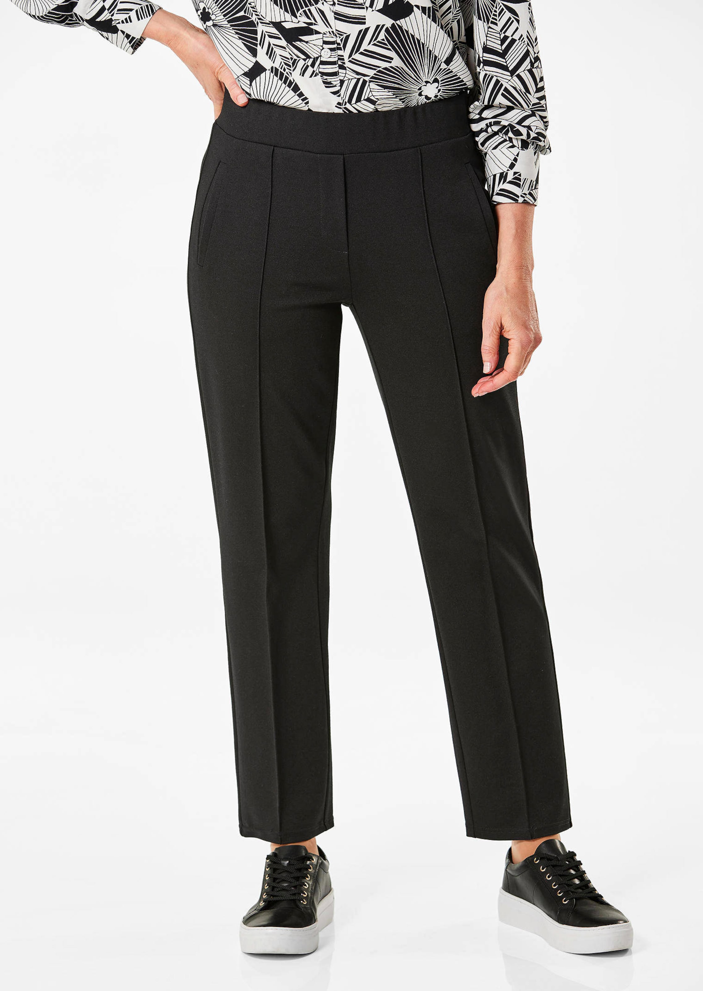 Jerseyhose CARLA mit leichtem Glanz