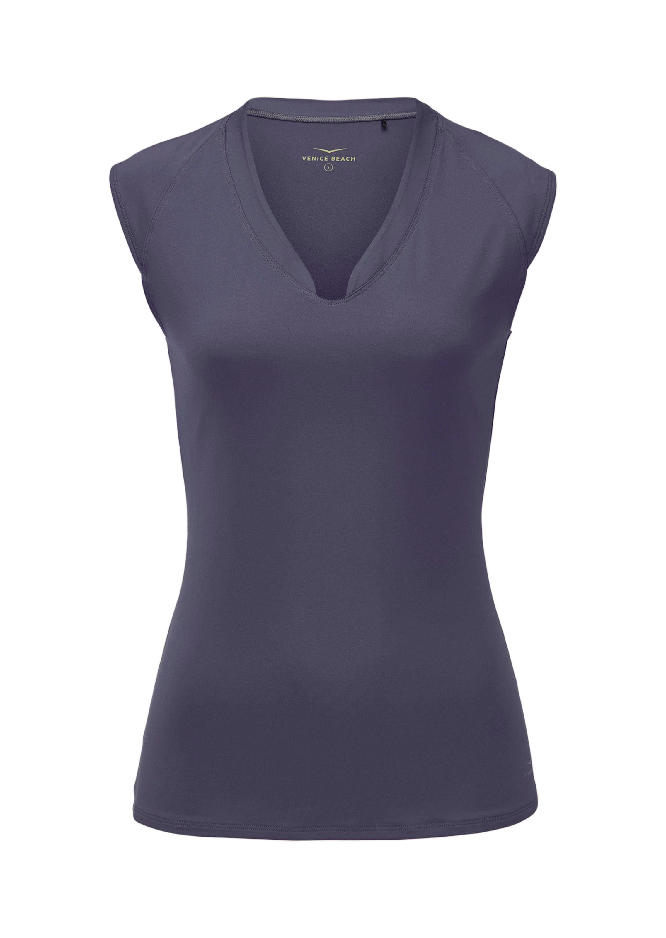 Sportief shirt met opstaande kraag