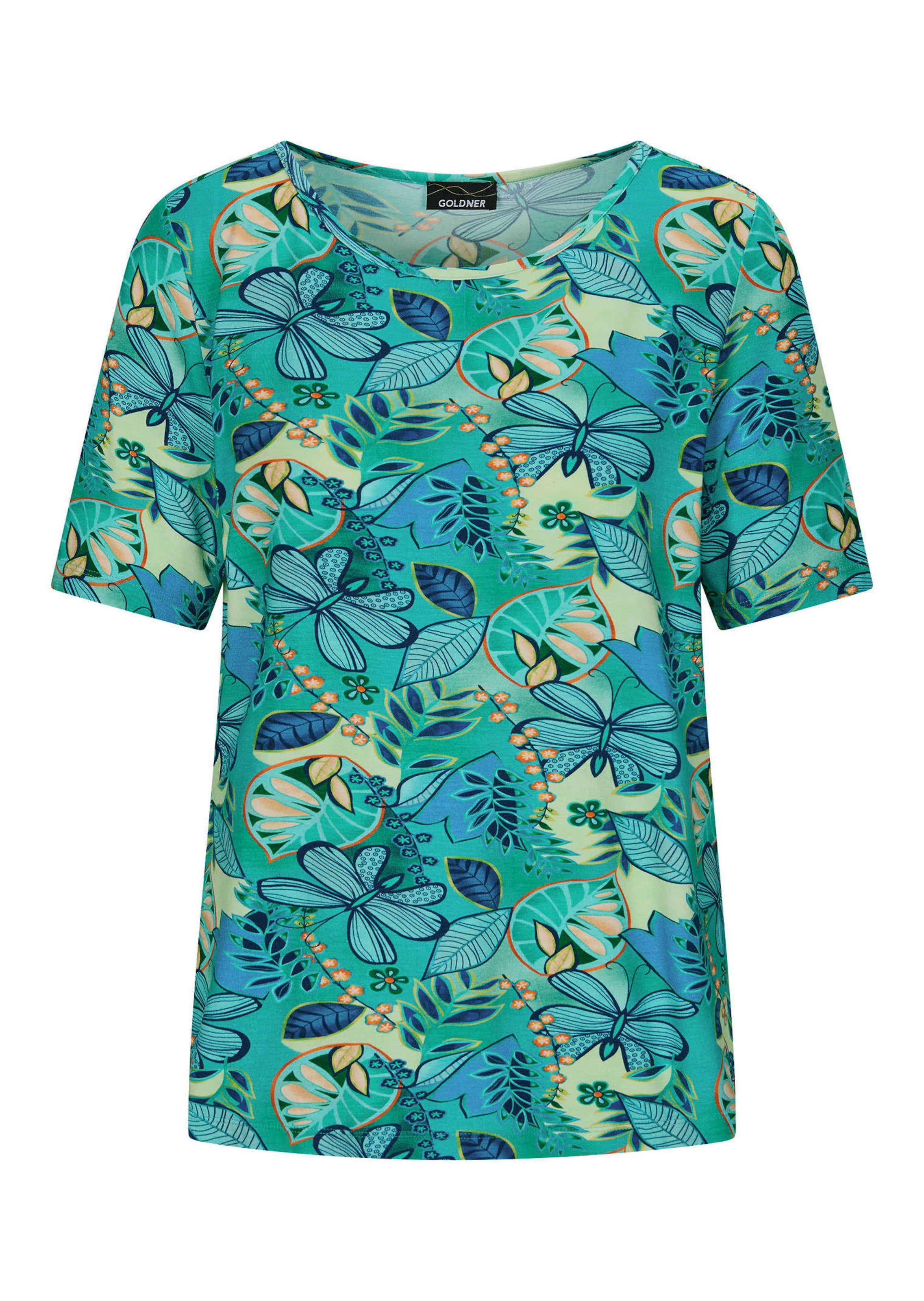 Jersey shirt met boothals