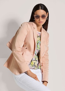 Taillierter Blazer mit Glanz-Effekt thumbnail 5