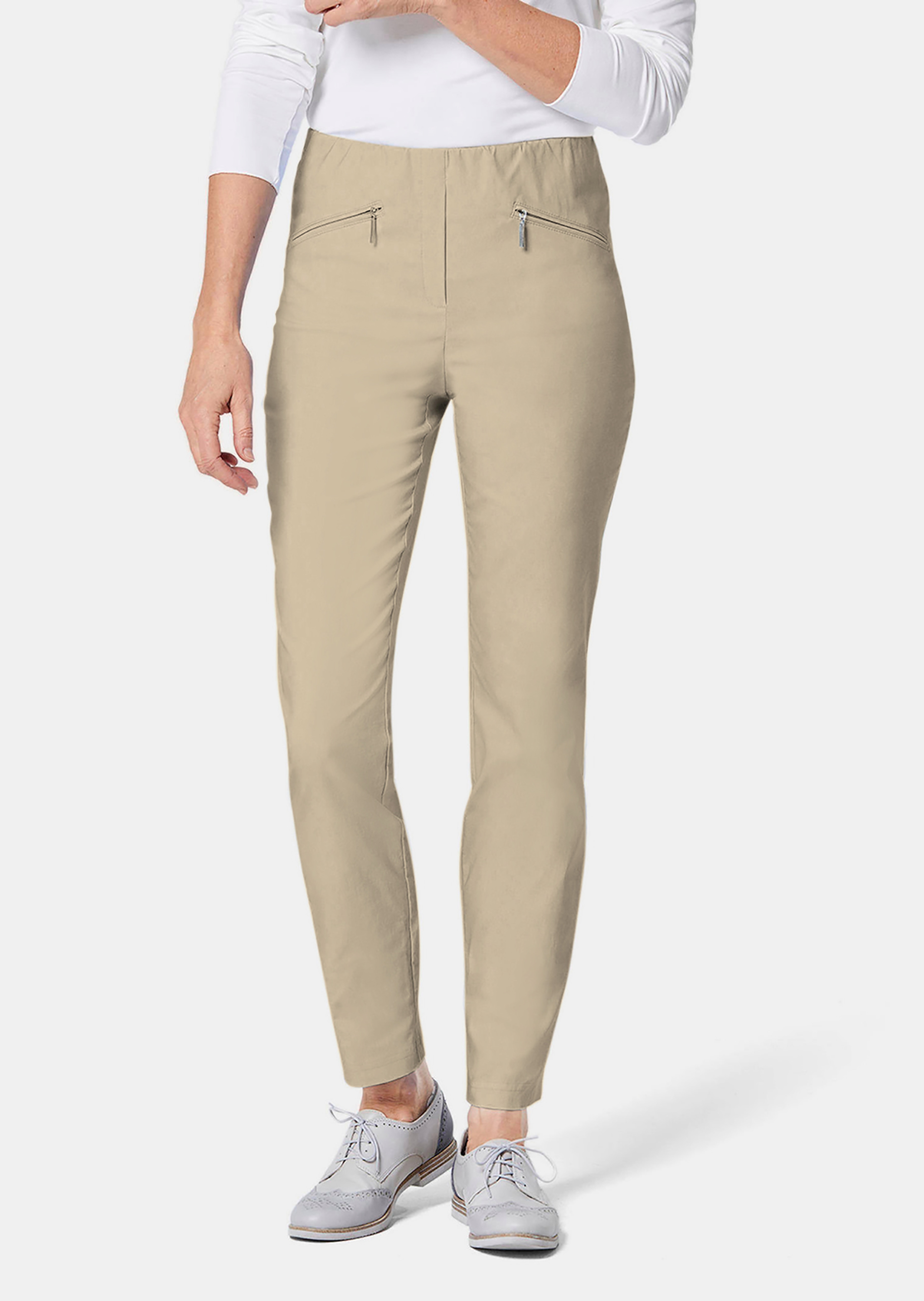 Pantalon étroit en bengaline LOUISA