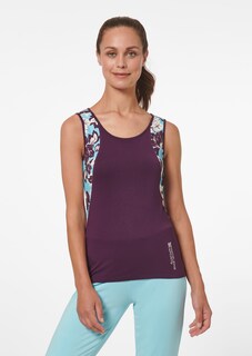 Sleeveless top with print detailing thumbnail 2