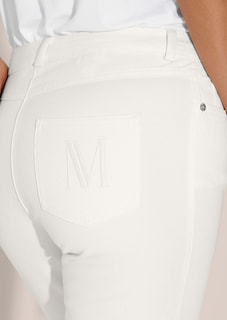 M-Jeans in gerader Form mit Logo-Stickerei thumbnail 6