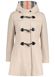 Duffelse coat van wolmix-materiaal thumbnail 6