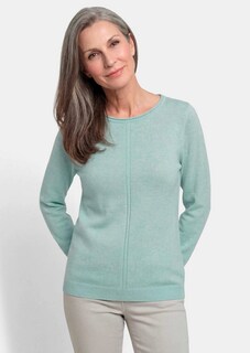 Tricot pullover van zuivere merinowol thumbnail 1