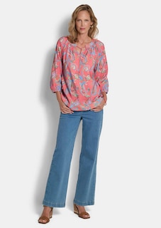 Paisleyblouse van zachte viscose thumbnail 2