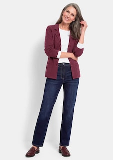 Blazer en tricot avec poches plaquées thumbnail 2