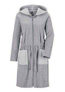 Terry coat with hood thumbnail 5