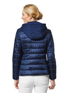 Leicht wattierte Steppjacke im Materialmix thumbnail 4