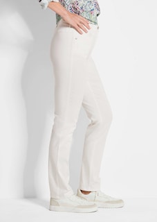 Satijnen katoenen broek LOUISA COMFORT+ thumbnail 4