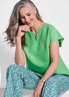 Blouse en coton et lin thumbnail 4