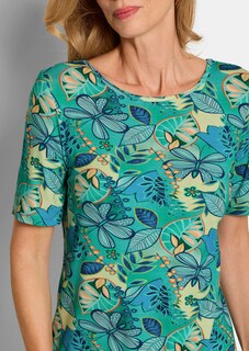 Jersey shirt met boothals thumbnail 5