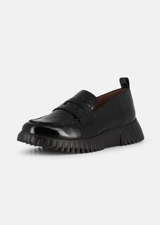Mocassins en cuir verni à motif reptile thumbnail 1