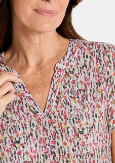 Jersey-Shirt mit Millefleurs-Print thumbnail 5