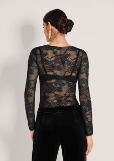 Transparentes Langarm-Shirt thumbnail 4