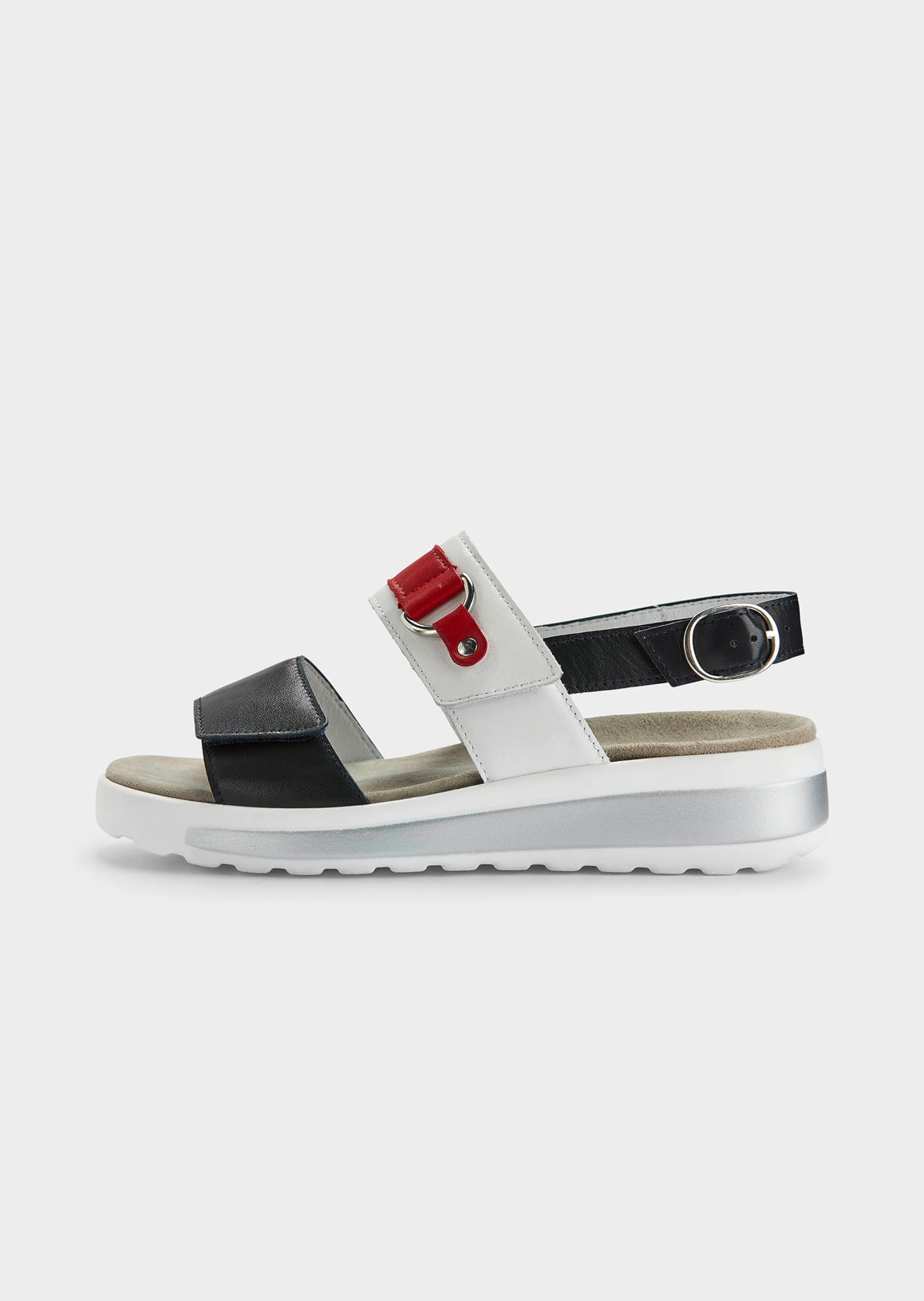Sandalen met modieuze applicatie