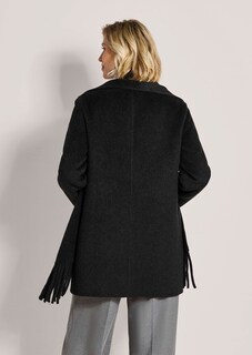 Manteau double face avec écharpe amovible thumbnail 4