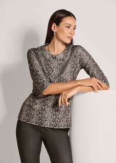Gemustertes Shirt mit 3/4-Arm thumbnail 3