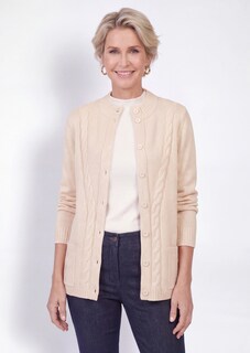 Cardigan avec motif torsadé thumbnail 1