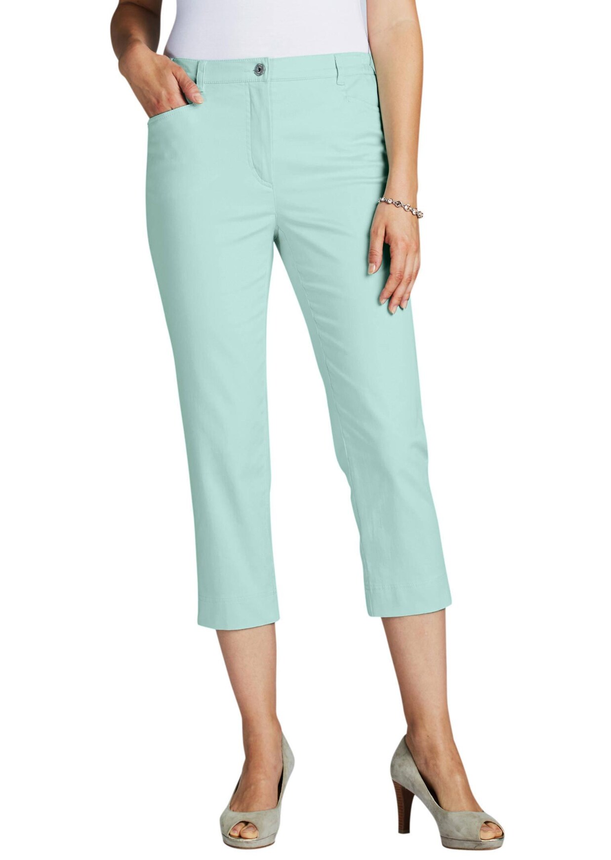 7/8-Baumwollhose Comfort-Schnitt