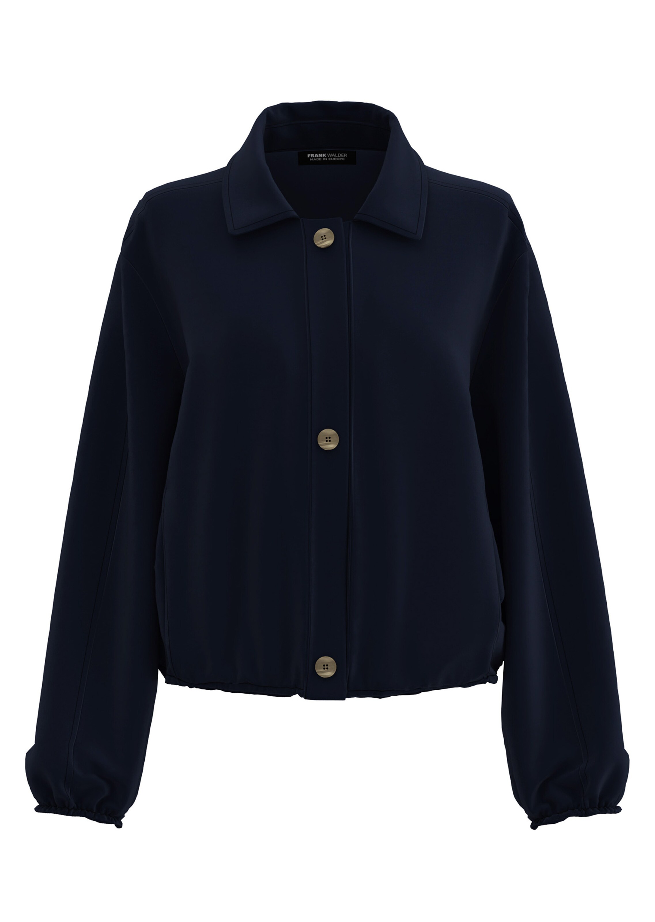 Korte blouson met elastische boorden