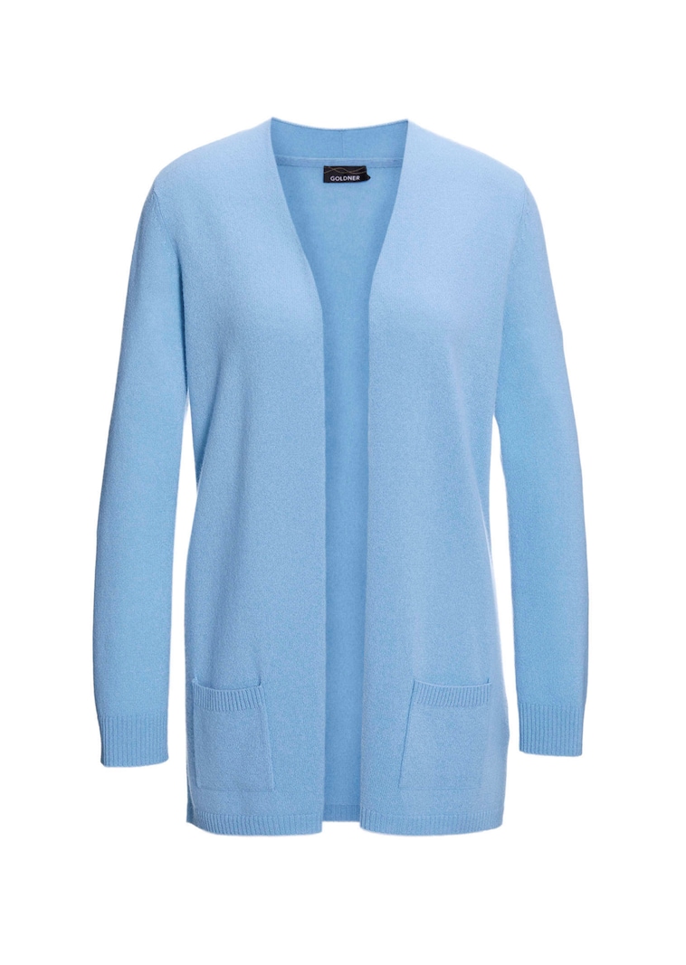 Kuschelweiche Kaschmir-Strickjacke