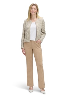 Cardigan en bouclette à fermeture zippée thumbnail 2
