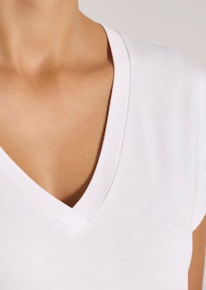 Casual V-neck top thumbnail 6