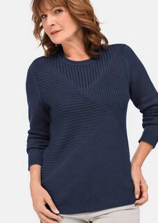 Pflegeleichter Pullover in hochwertiger Rippenstruktur thumbnail 3