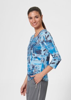 Shirt ¾-Arm mit glänzendem Logo-Schriftzug thumbnail 5