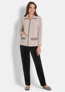 Ensemble d'intérieur en velours doux avec coton thumbnail 1