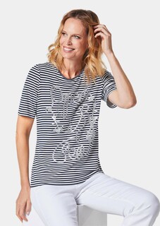 Betoverend mooi gedessineerd shirt met motiefprint thumbnail 4