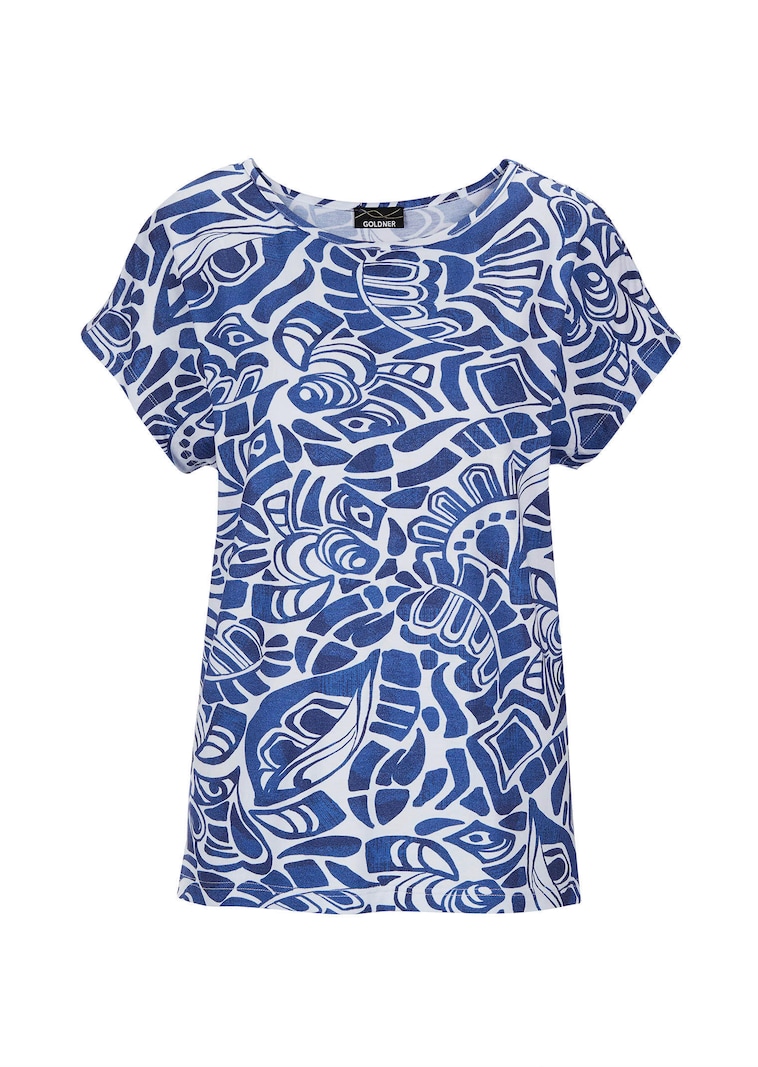 Druckshirt aus Viskose-Jersey