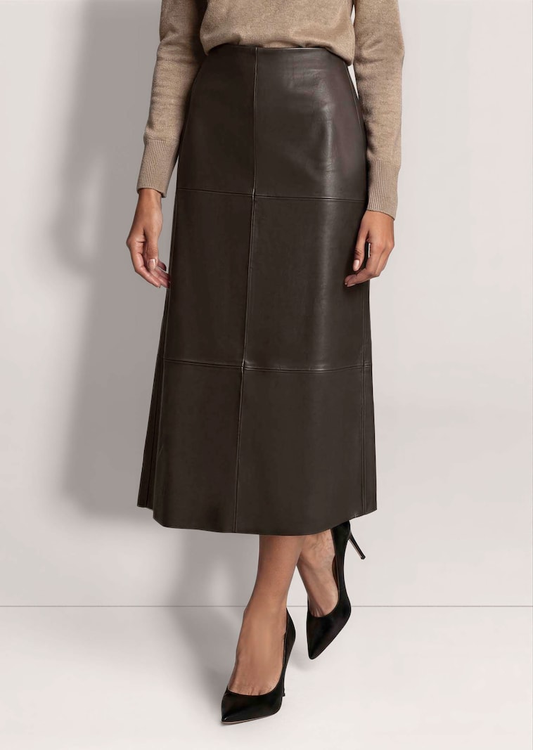 Jupe tendance en similicuir
