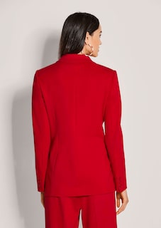 Blazer mit Reverskragen in leicht verlängerter Form thumbnail 4