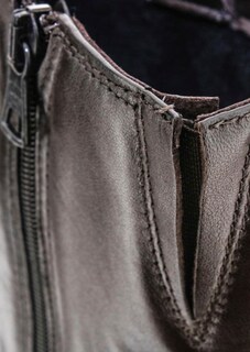 Stiefel aus Leder mit Plateausohle thumbnail 2