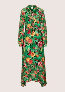 Maxikleid mit Blumenprint thumbnail 6