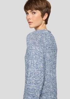 Tricot pullover van effectgaren met pailletten thumbnail 4
