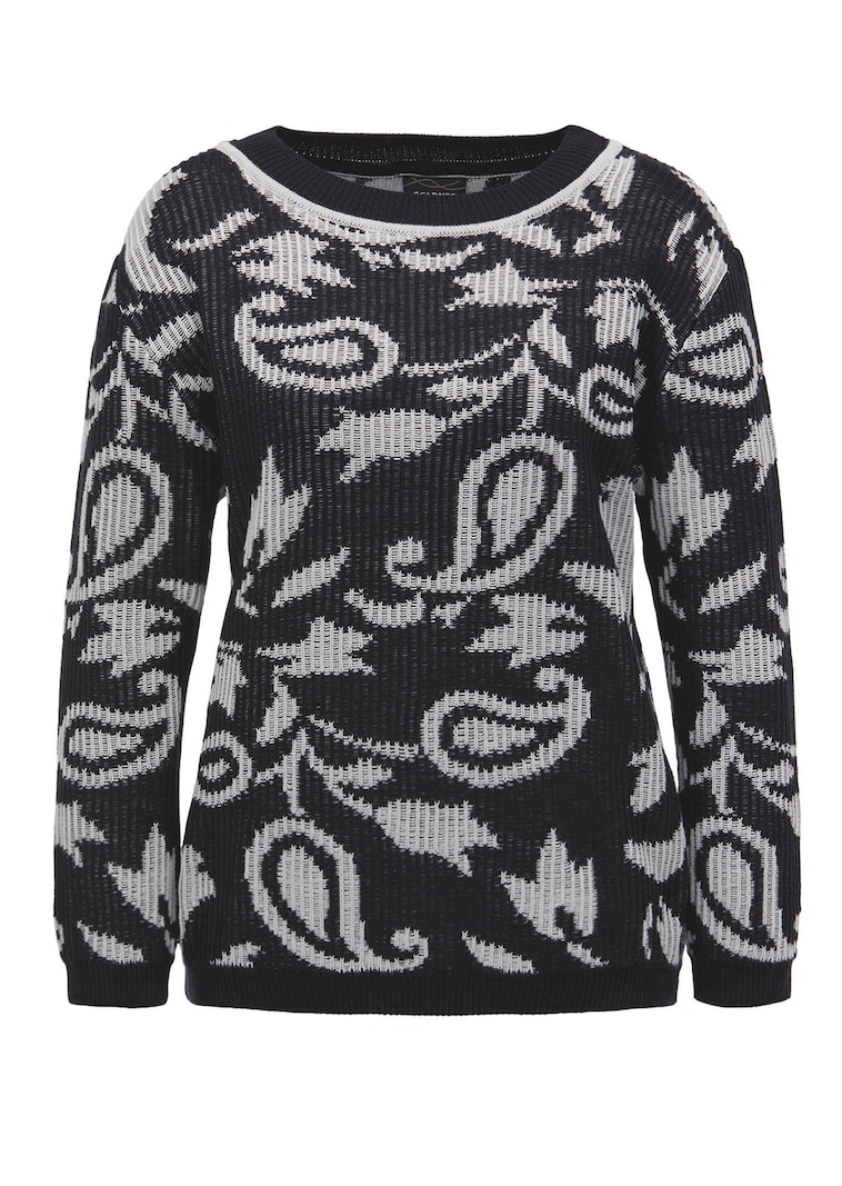 Jacquard Strickpullover